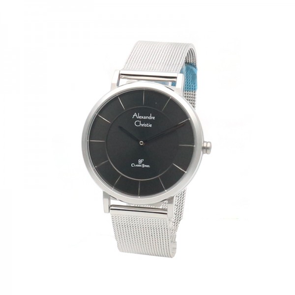Alexandre Christie AC 8586 Silver Black Lady LHBSSBA